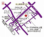 イオン北浦和案内図