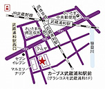 イオン北浦和案内図